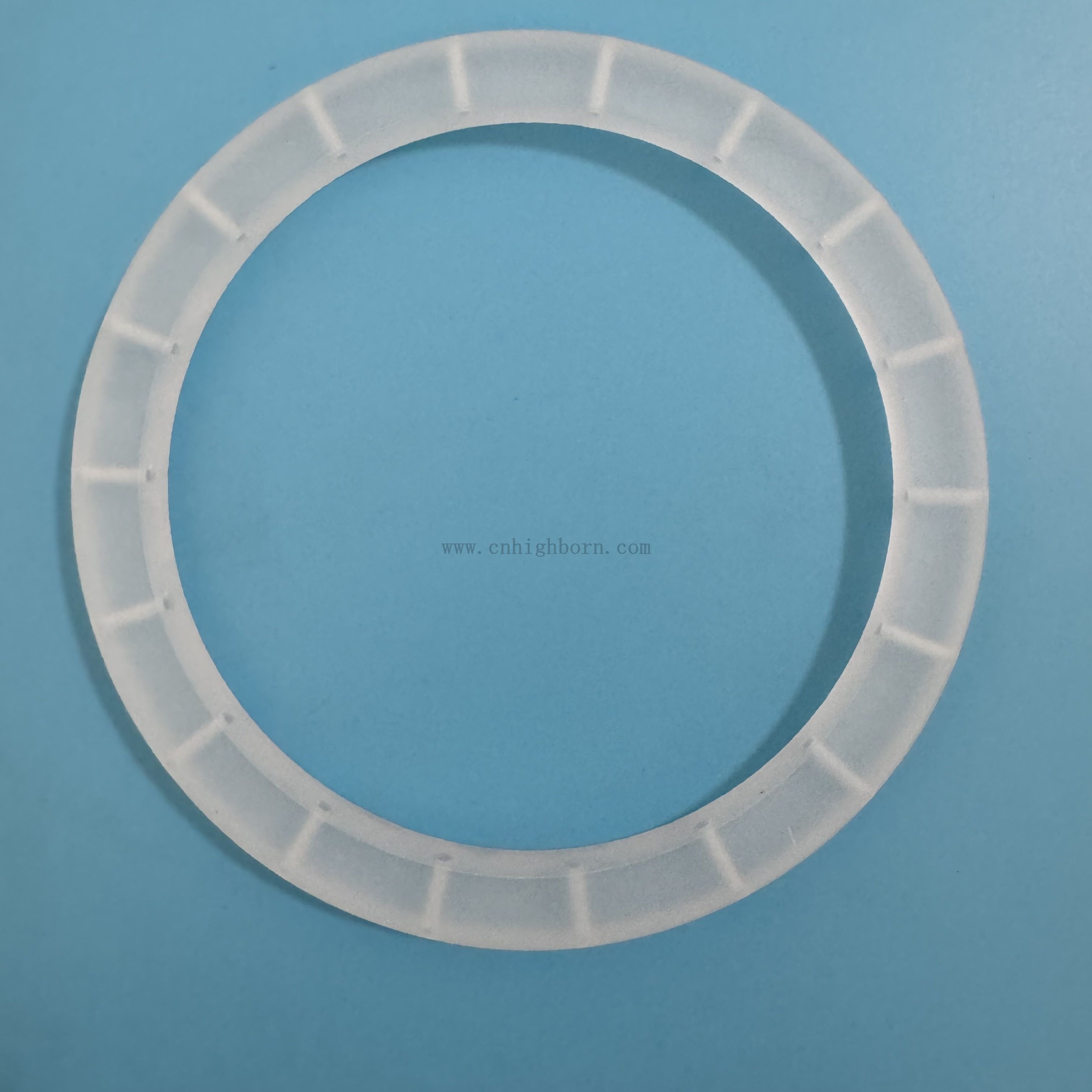 Flangia di quarzo glassata