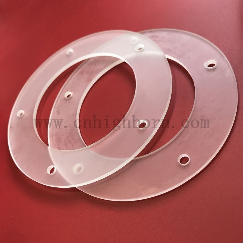 Flangia di quarzo gelida