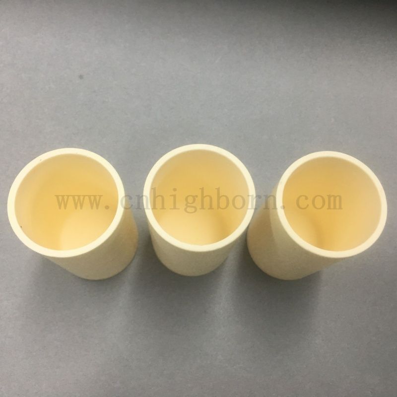 ALTA PURITÀ PURITÀ 99% Analisi chimica ceramica di allumina Crucible al2o3 porcellana labware melting pot