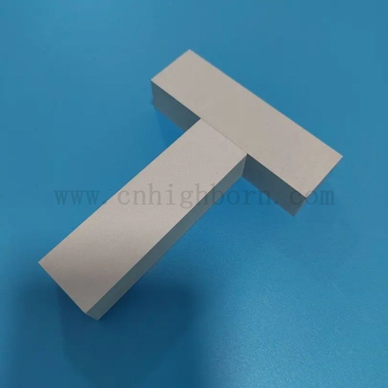 Blocchi in ceramica a nitruro di fornitura di fabbrica BN piastra rettangolare in ceramica