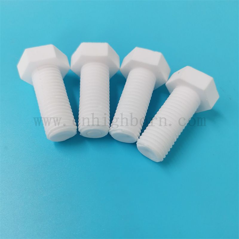 Bullone di isolamento in ceramica al 95% personalizzato M10 AL2O3 VITE