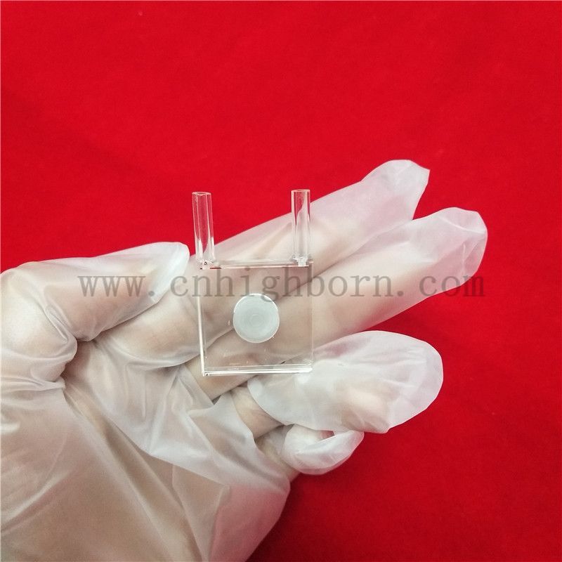 flusso attraverso la cuvetta