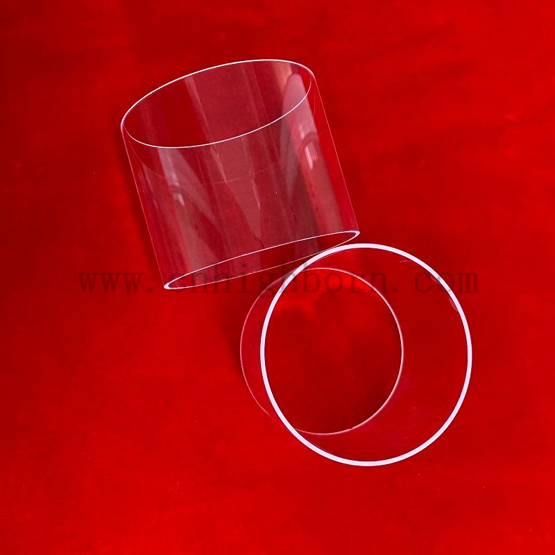 Flangia al quarzo UV ad alta purezza