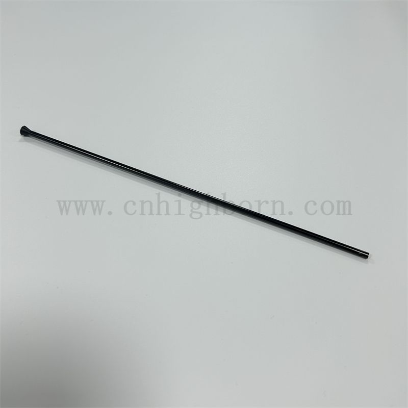 Barra ceramica di ossido di zirconio nero /biella ad alta durezza Resistente alla corrosione OEM