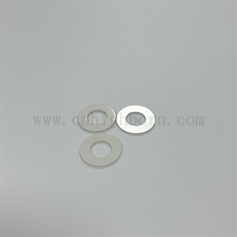 Fori di perforazione specchio anello lucido zirconia ceramica ysz zta zro2