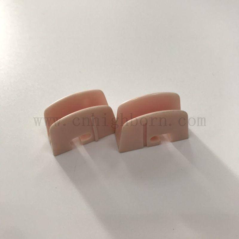 Punteggio di allumina personalizzato Parte 99 AL2O3 Blocco in ceramica tessile