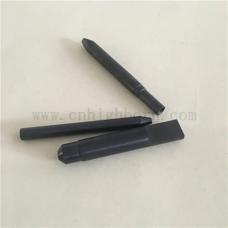 Ugello di nitruro di silicio personalizzato ad alta durezza Si3n4 parte ceramica