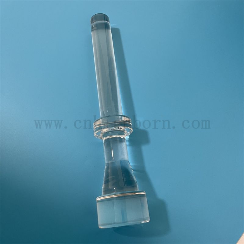 Asta di quarzo trasparente