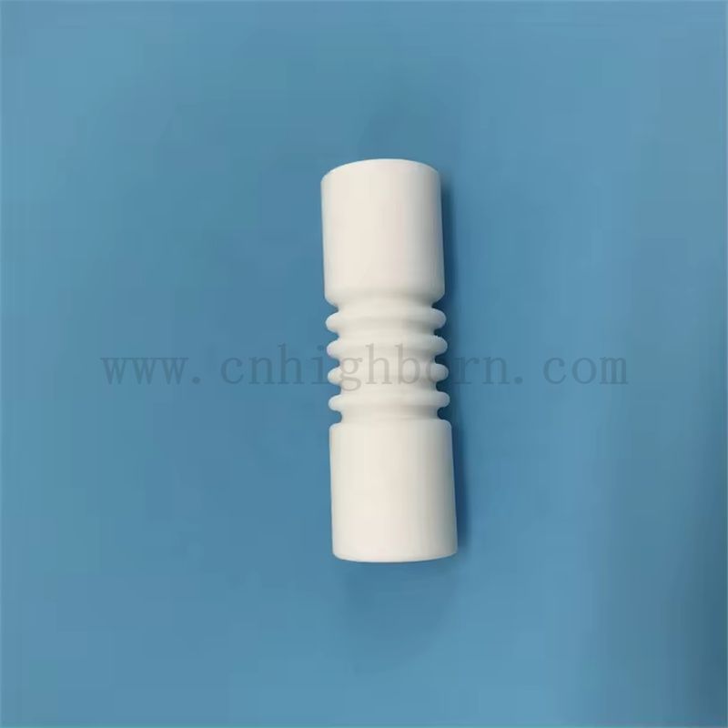 Barra filo in vetro macchina macor macor personalizzato con inserti SS