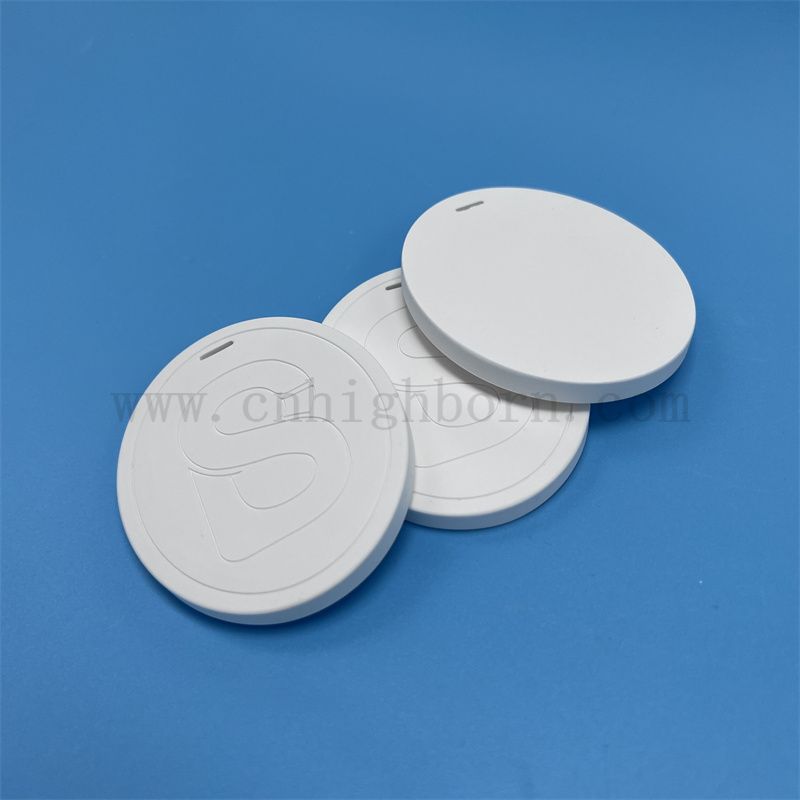 Piastra di gesso a singolo logo personalizzato Piastra appesa in ceramica in espansione della fragranza