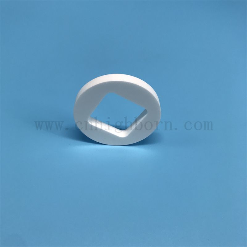 Blocco di scanalatura in ceramica di zirconia ad alta resistenza Zro2 con buchi