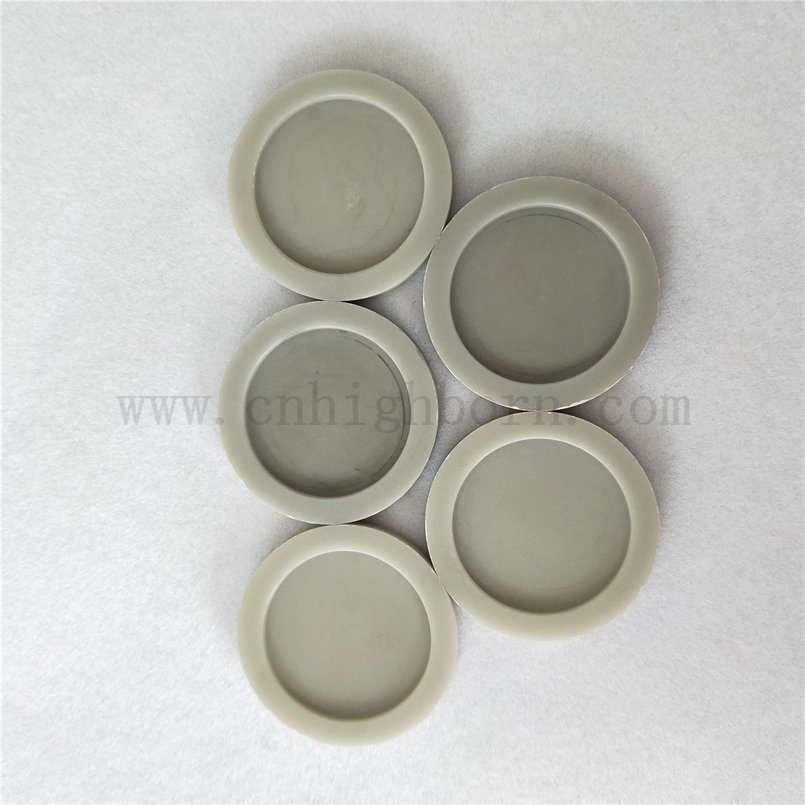 Disco di nitruro di alluminio personalizzato ALN Ceramic Parti in ceramica