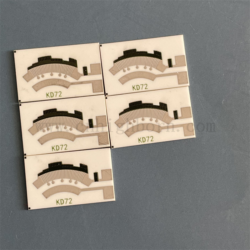 Stabilità di resistenza Rilevatore a livello di olio automobilistico Resistore del substrato di film spesso