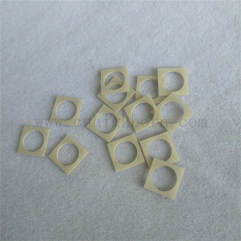 Piastra ceramica aln di nitruro di alluminio taglio