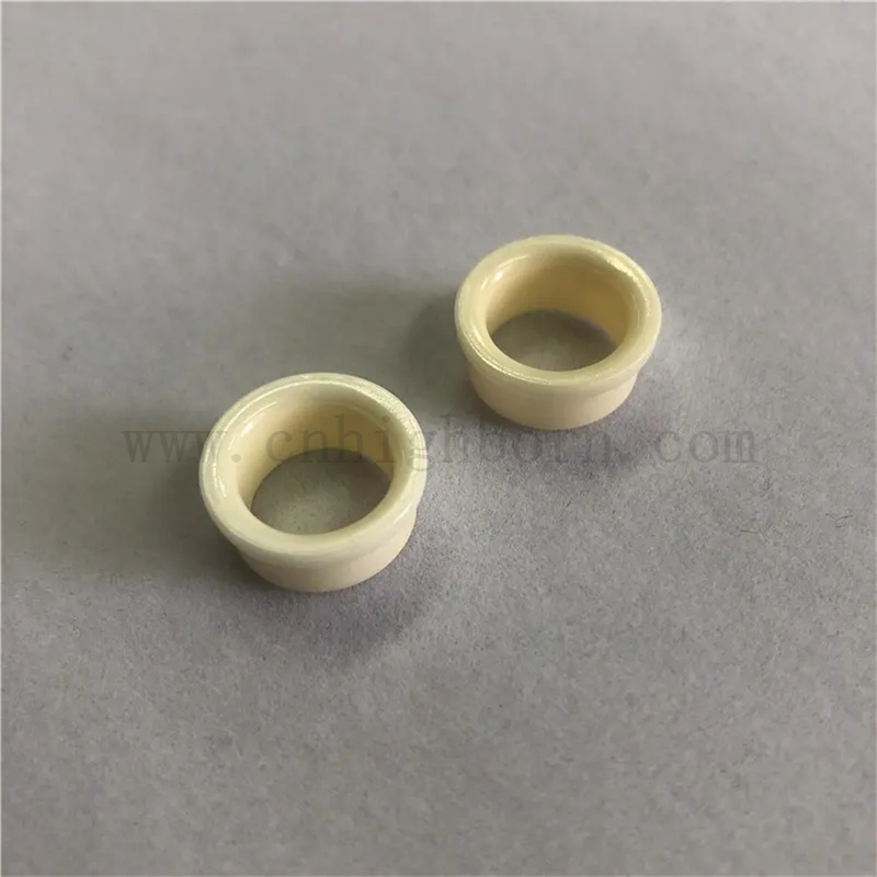 Guida in ceramica AL2O3 personalizzata Guida in ceramica Eyelet tessile dell'anello in ceramica