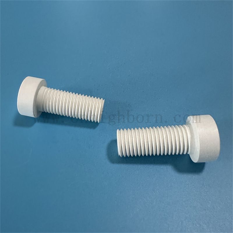 Nitruro di pressatura a caldo Nitruro di bullone in ceramica Vite BN BN Isolatore per industria
