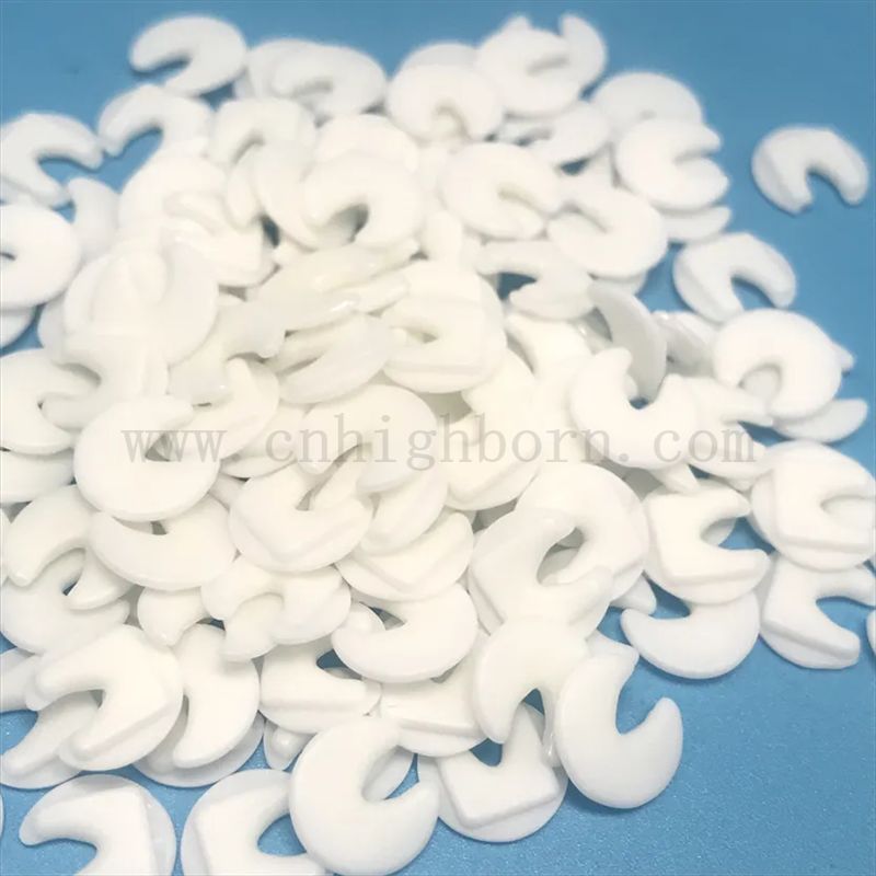 Pezzi di ceramica tessile personalizzati personalizzati industriali AL2O3.