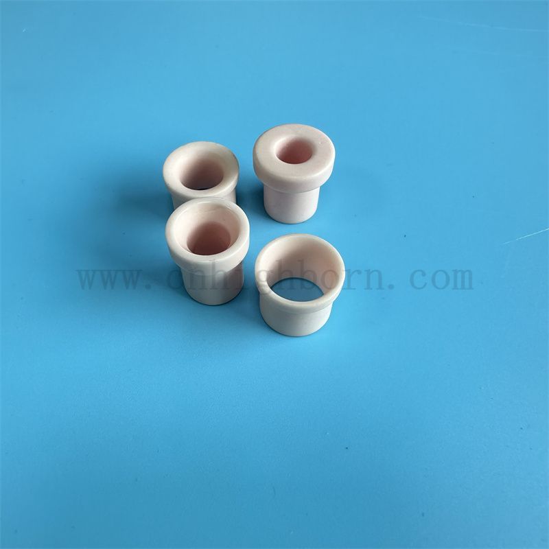 Resistente all'usura al 99,8% AL2O3 MACCHINE TESSILE Guida al filo di allumina ceramica oculare in ceramica