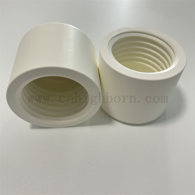 Filo con filo della parete interno di nitruro di boro