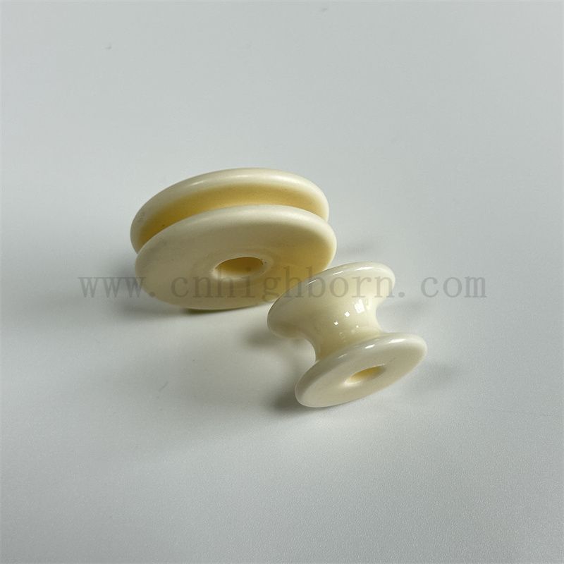 Allumina resistente all'uscita testruggenza tessile ceramica al2o3 filo in ceramica filo filo rullo di rotazione della macchina per macchinari