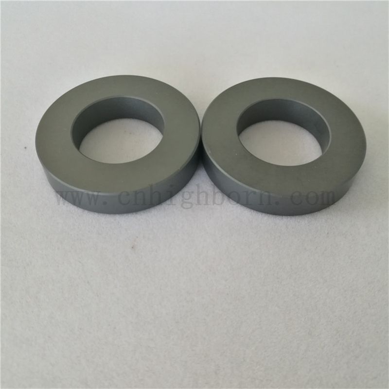 Anello in ceramica in carburo di silicio resistente all'usura Fibbia del cerchio Sic