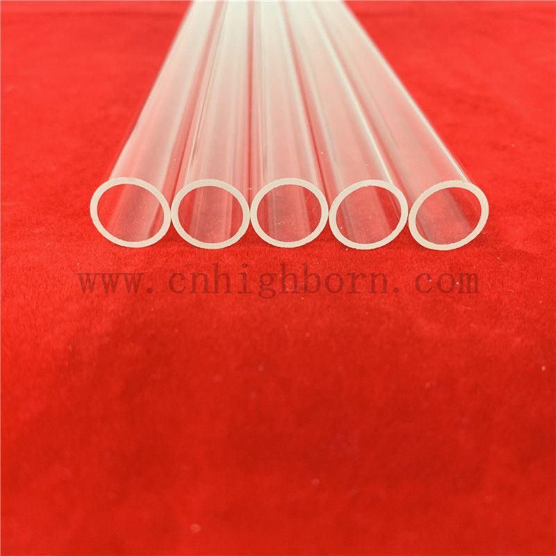 tubo di quarzo chiaro 