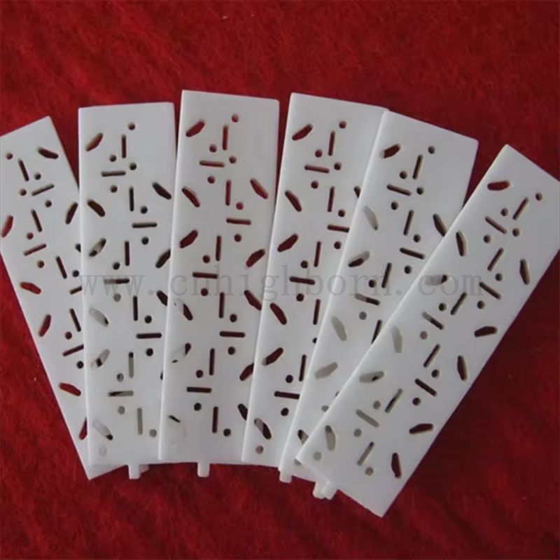 Pezzo in ceramica in vetro macchinabile macor buon substrato in ceramica macor isolante