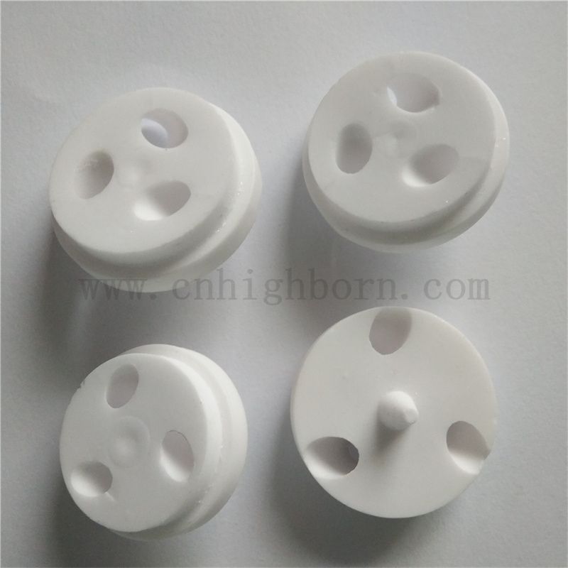 95 Ceramica Alumina parte irregolare Isolatore personalizzato ad alta resistenza AL2O3 Blocco