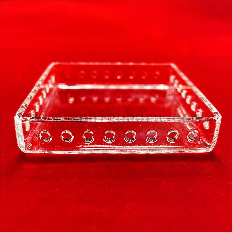 piatto di petri di quarzo