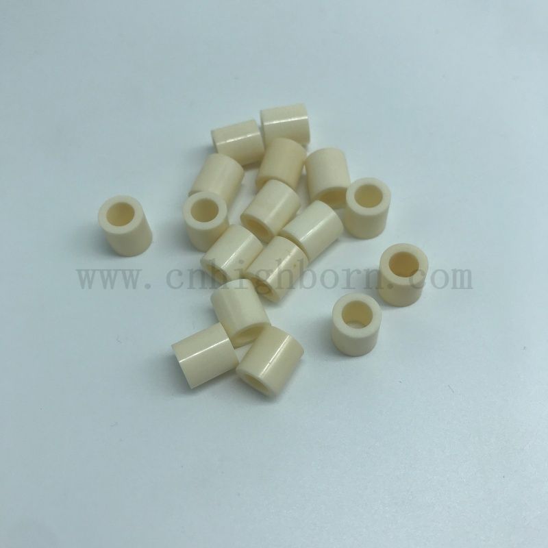 Tubo in ceramica con boccola in ceramica di allumina al 99% da 6x10x11 mm