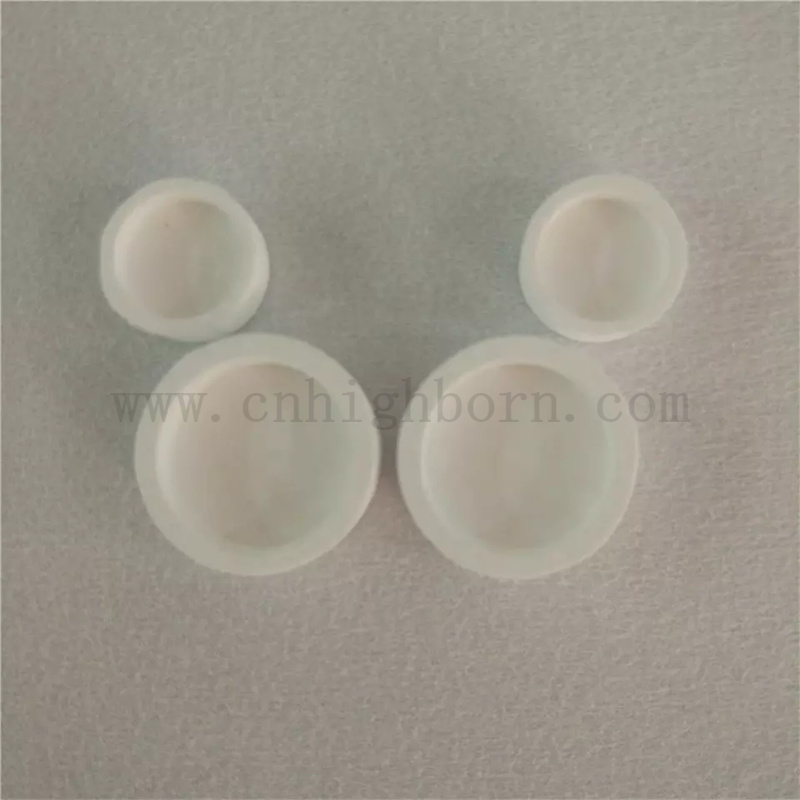 Industriale 99% mgo ceramico crogiolo crogiolo ossido che scioglie cupole metallico nobile