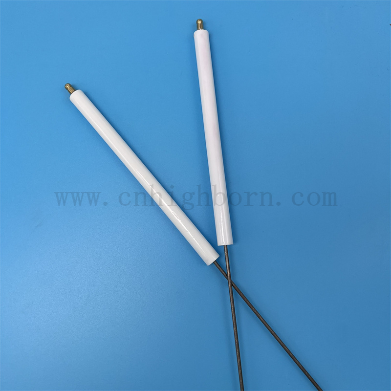 95 Accenditore Allumina Stufa a gas vetri personalizzato AL2O3 Accensione in ceramica