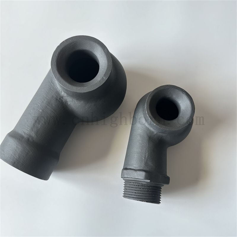 Produttore in carburo in carburo ceramico ceramico rbsico ugelli a singola direzione/reazione in carburo di silicio ceramica desolfurize