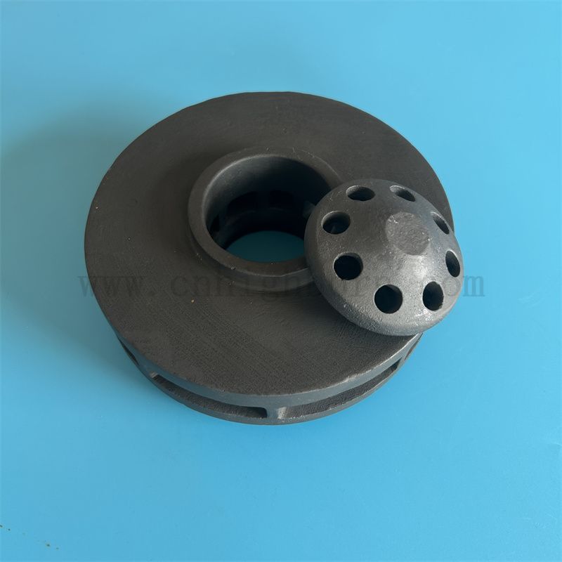 Blocco ceramico sinterizzato in carburo in carburo di silicio isolante