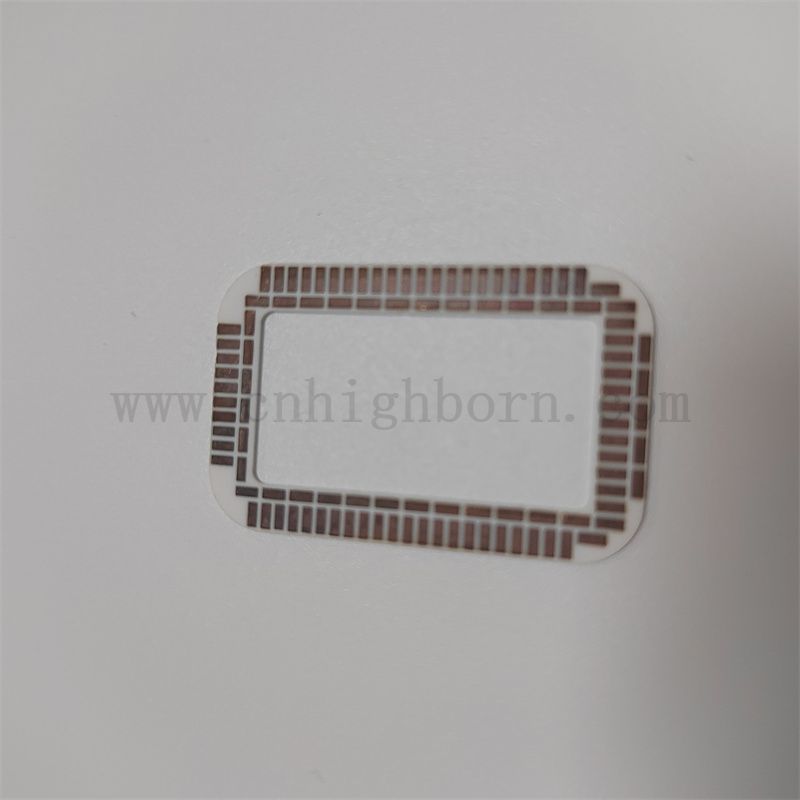 Substrato DPC in ceramica di allumina al 96%.