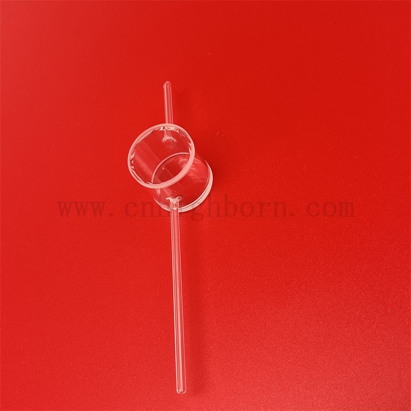 Cuvette a gas atomico in vetro in quarzo da laboratorio flusso cilindrico attraverso la cellula per magnetometro atomico