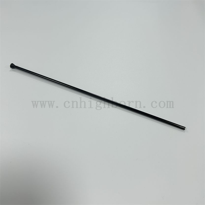 Sinterizzazione della pressione del gas personalizzata SI3N4 Stick ceramico Silicone Nitruro di barra dell'albero in ceramica