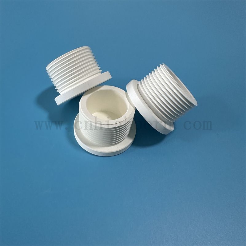 Nitruro di boro isolante Parte di vite irregolare conducibilità termica BN Bush ceramico