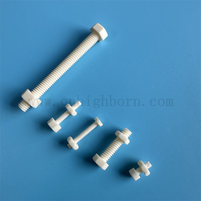 Industrial 99 Allumina Ceramic Solti di struttura strutturale Progettazione dello stampo e personalizzazione Componente ceramica