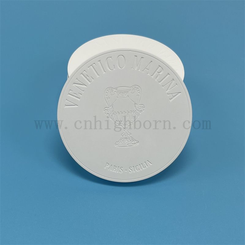 Logo singolo personalizzato singolo tavoletta di fragranza in espansione della piastra di gesso in gesso