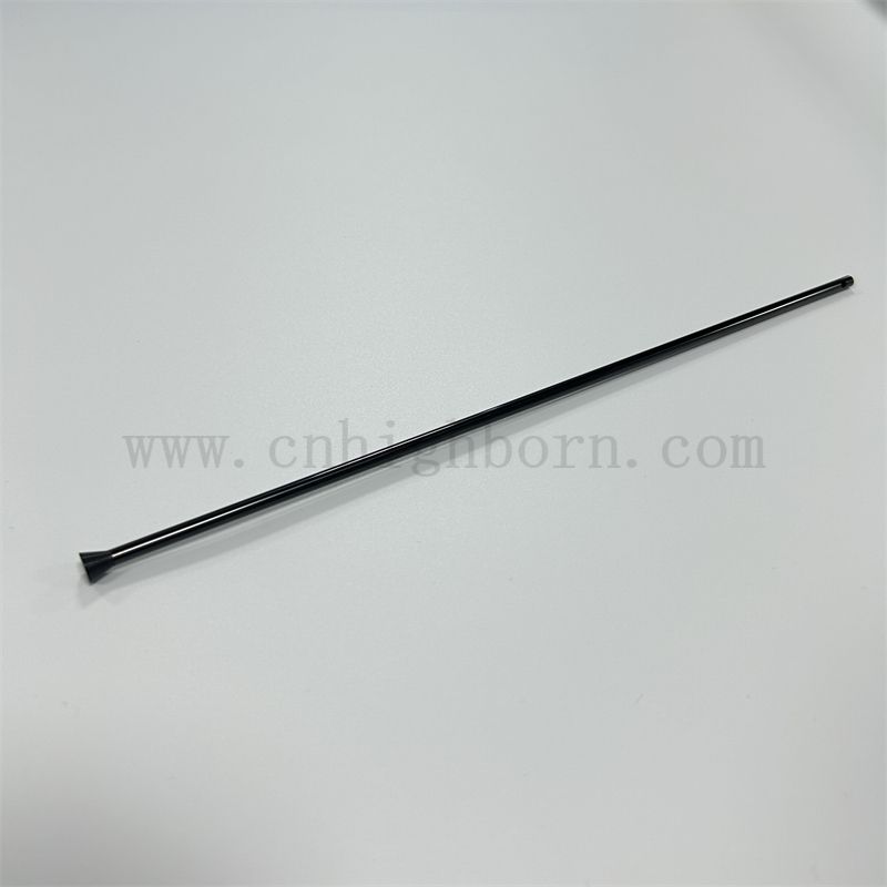 Barra ceramica di ossido di zirconio nero /biella ad alta durezza Resistente alla corrosione OEM