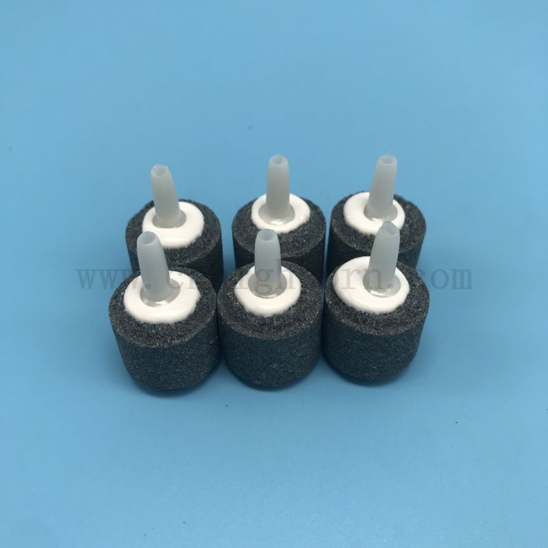 Diffusore minerale a bolle di pietre ariate in ceramica per la pompa del serbatoio del pesce d'acquario e idroponica