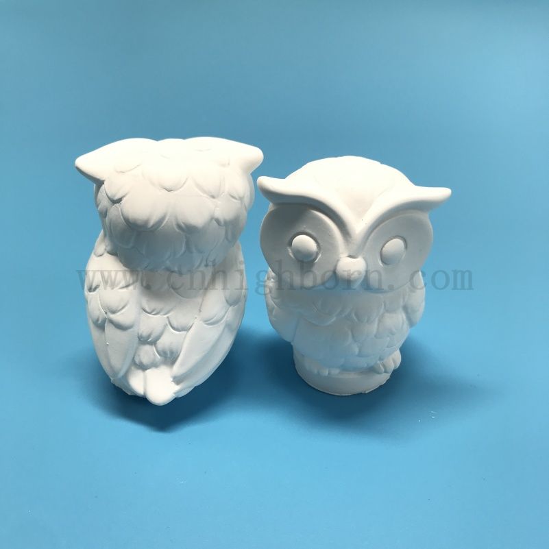 Owl Car Aromatherapy Car Air Conditioning Outlet Decoration Diffuser Stone Ceramic Gypsum Olio Essenziale Diffusore