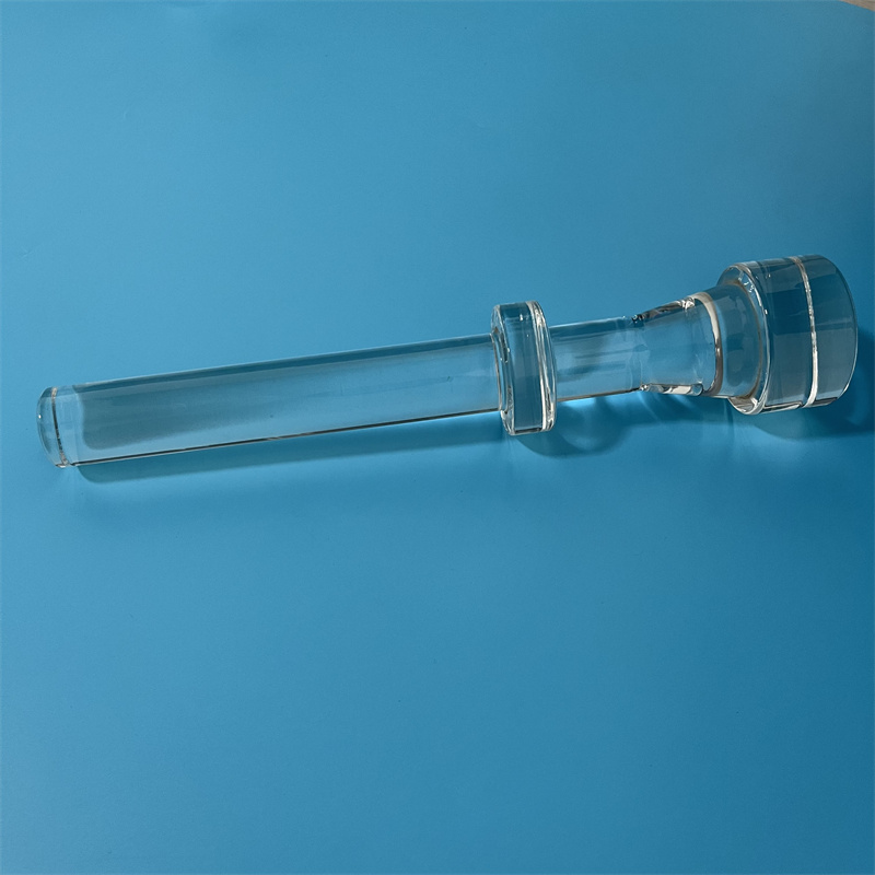 Resistenza di calore trasparente asta di quarzo in vetro di silice personalizzato 