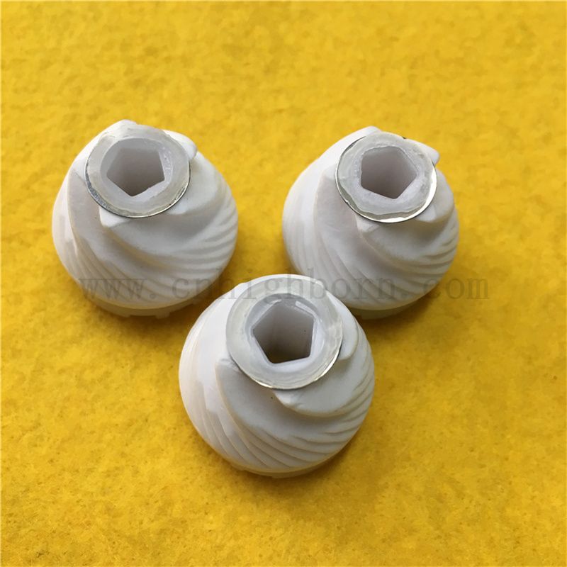 Pepe mulino al2o3 macinatura in ceramica in ceramica eco-compatibile macinacapelli da caffè ecologica