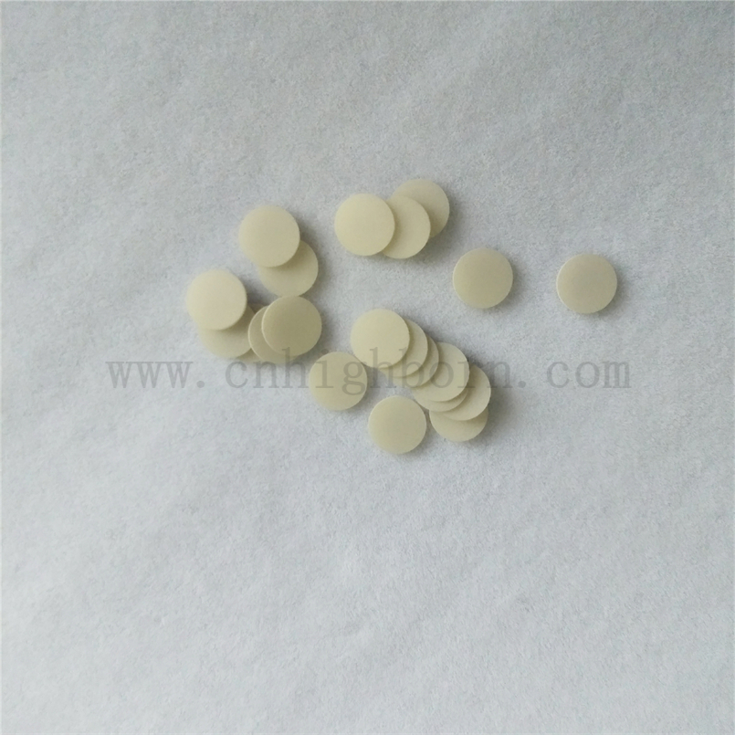 7**0,635 mm conducibilità termica alta conducibilità rotonda in alluminio Nitruro di aln ceramico