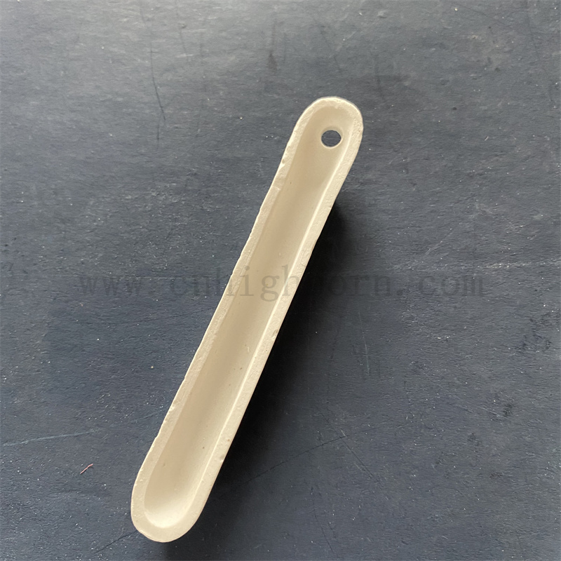 Alumina di laboratorio di resistenza ad alta temperatura Crucible 77 88 mm Burning Boat