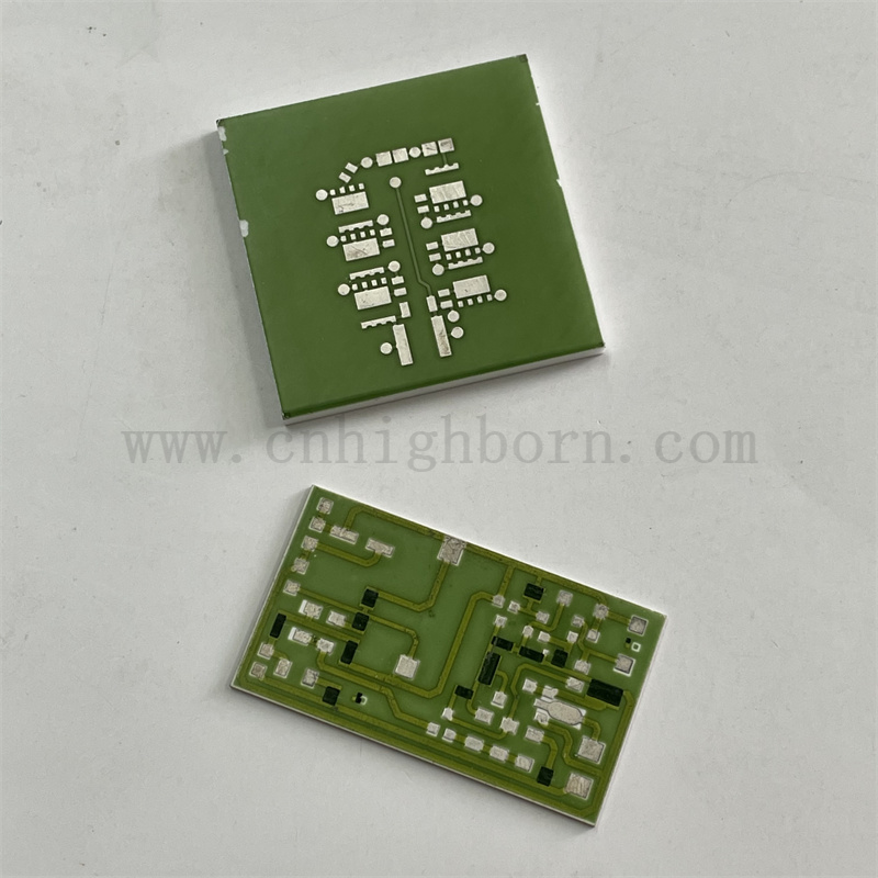 Circuito di ceramica di progettazione di alimentazione, substrato ceramico, substrato di film spesso, substrato di piastra ceramica