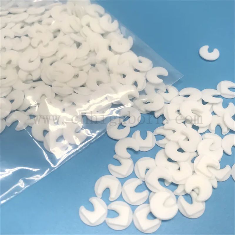 Pezzi di ceramica tessile personalizzati personalizzati industriali AL2O3.