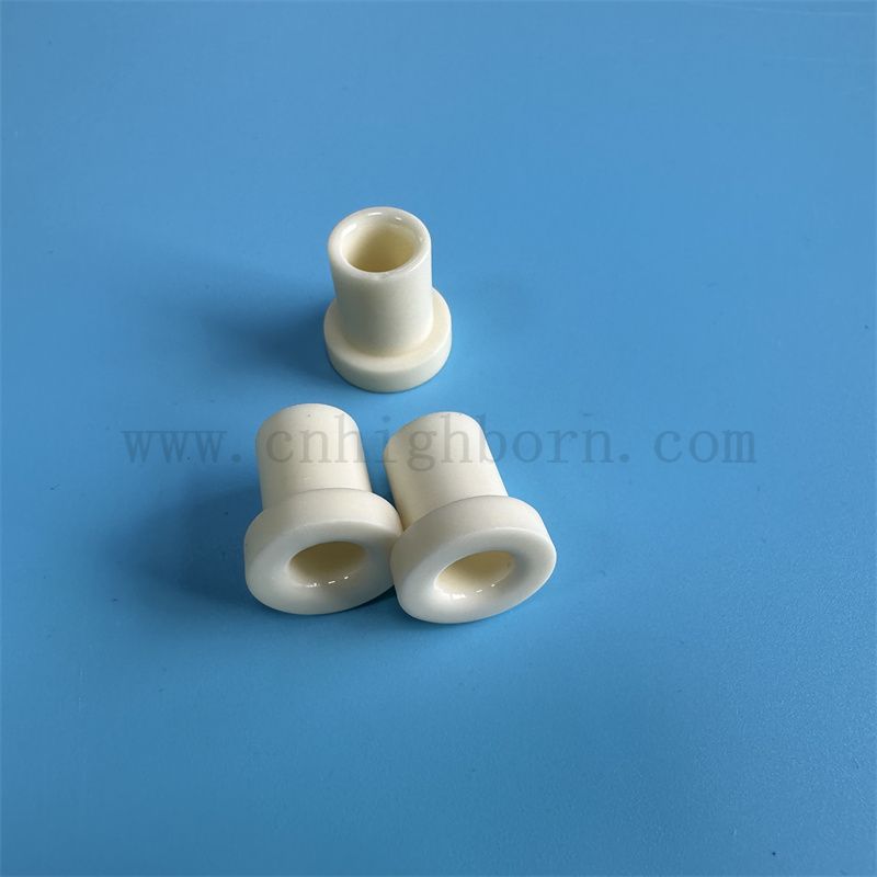 Resistente all'usura al 99,8% AL2O3 MACCHINE TESSILE Guida al filo di allumina ceramica oculare in ceramica